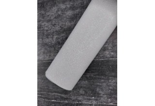 Фоамиран глиттерный 2 мм 20*30 см, белый, цена за лист